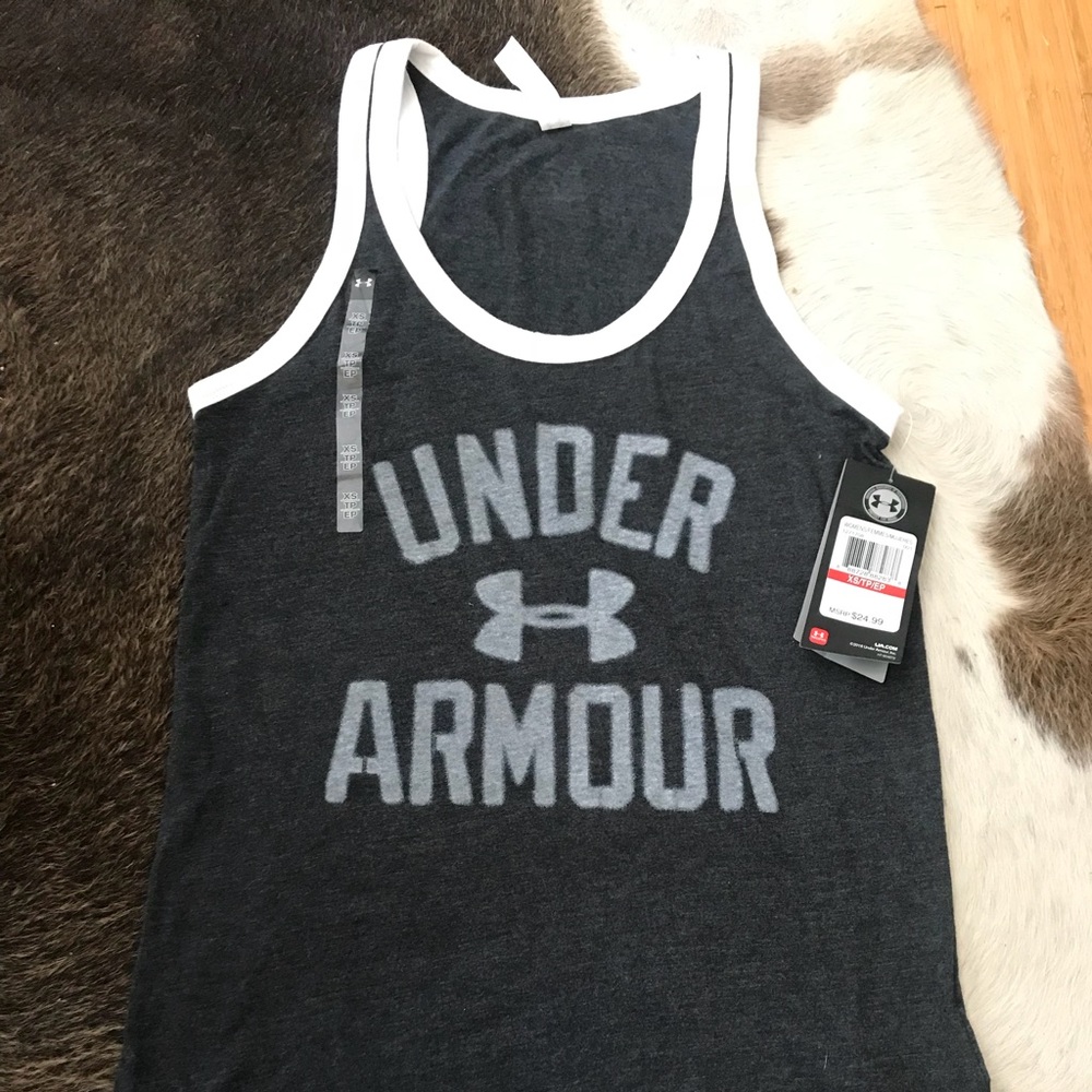 NWT Under Armour Fitted Heat Gear Tank